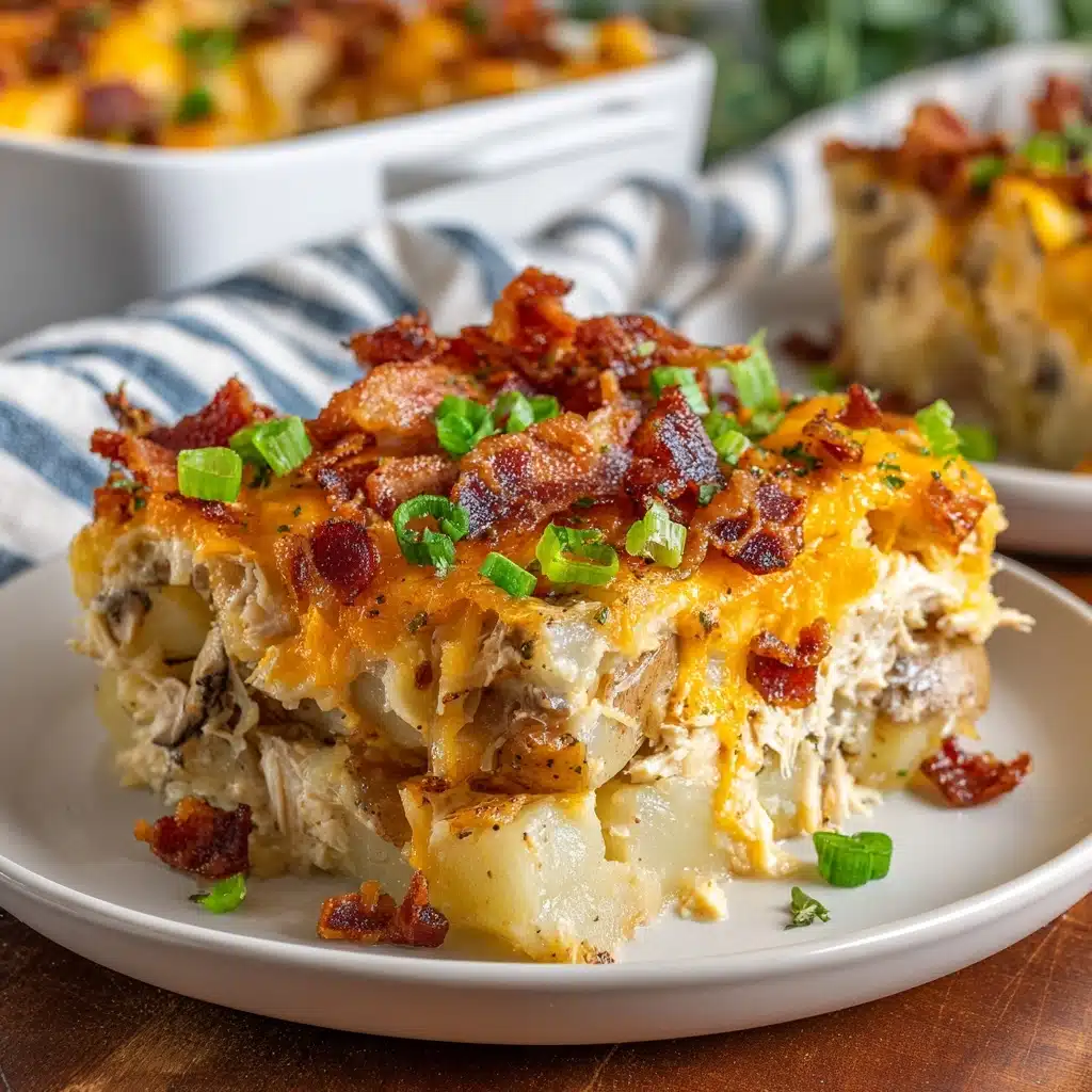 Loaded Potato Ranch Chicken Casserole Recipe - Recipe Image