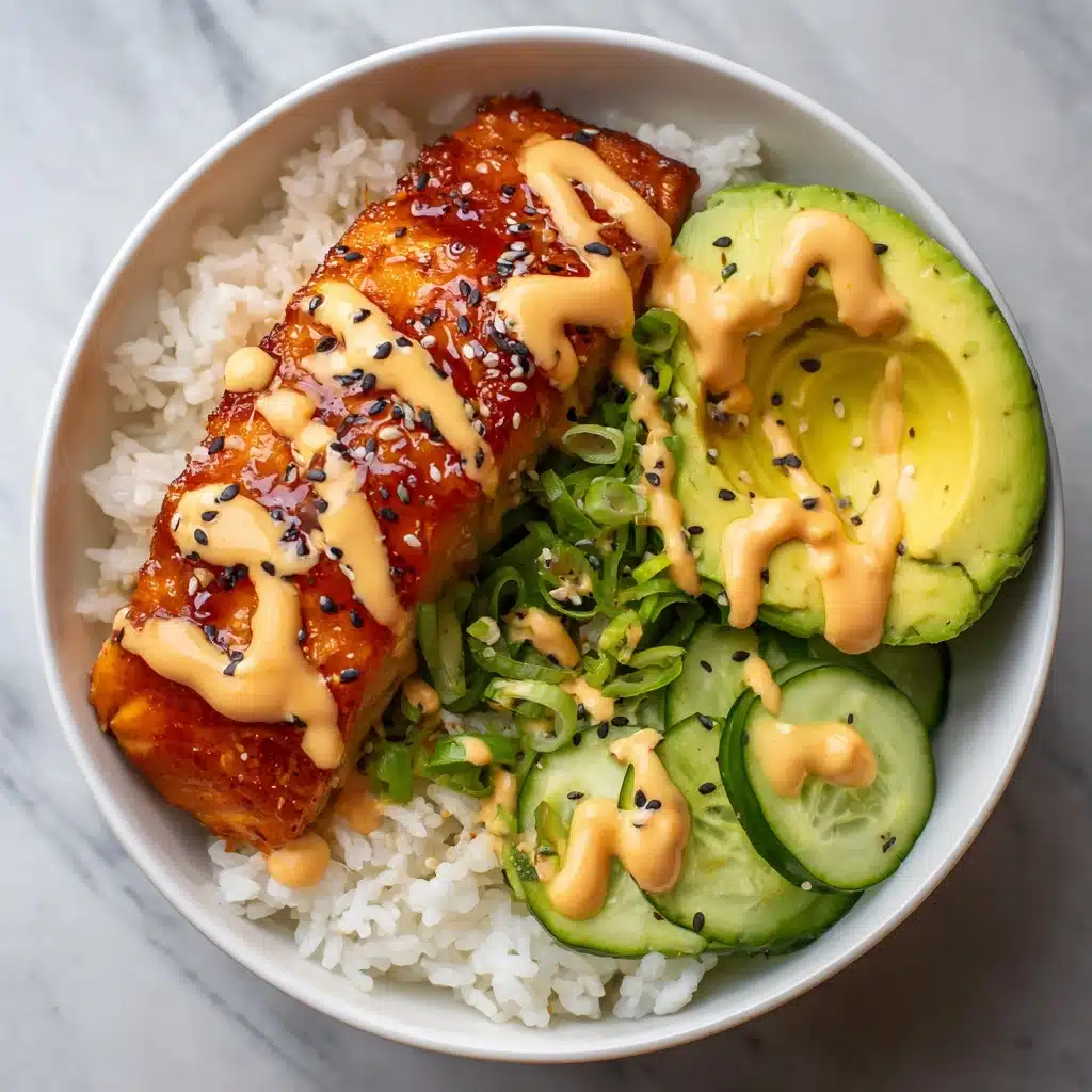 Baked Salmon Sushi Bowl Recipe
