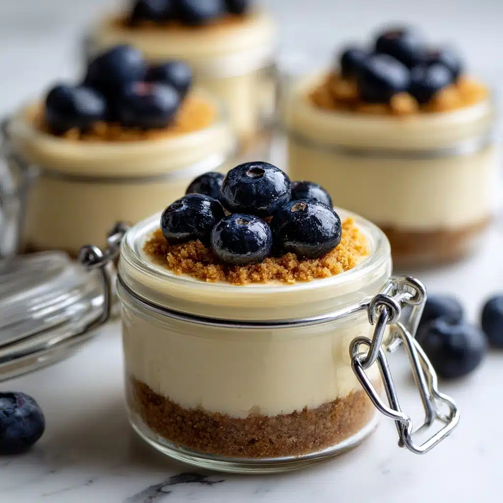 High Protein Cheesecake Jars Recipe - Recipe Image