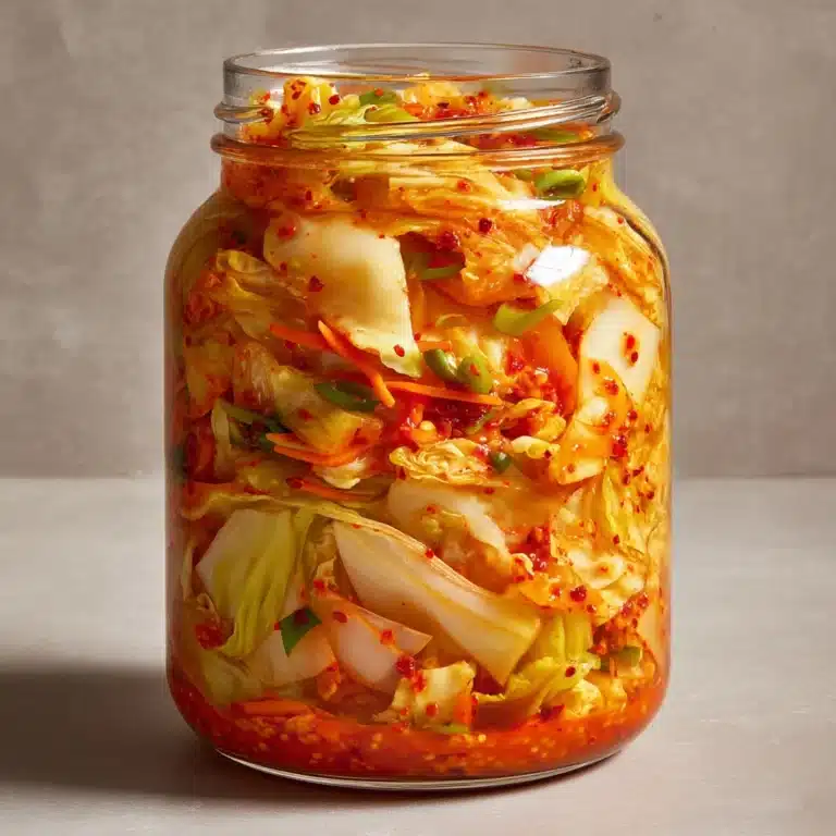Easy Vegan Kimchi Recipe