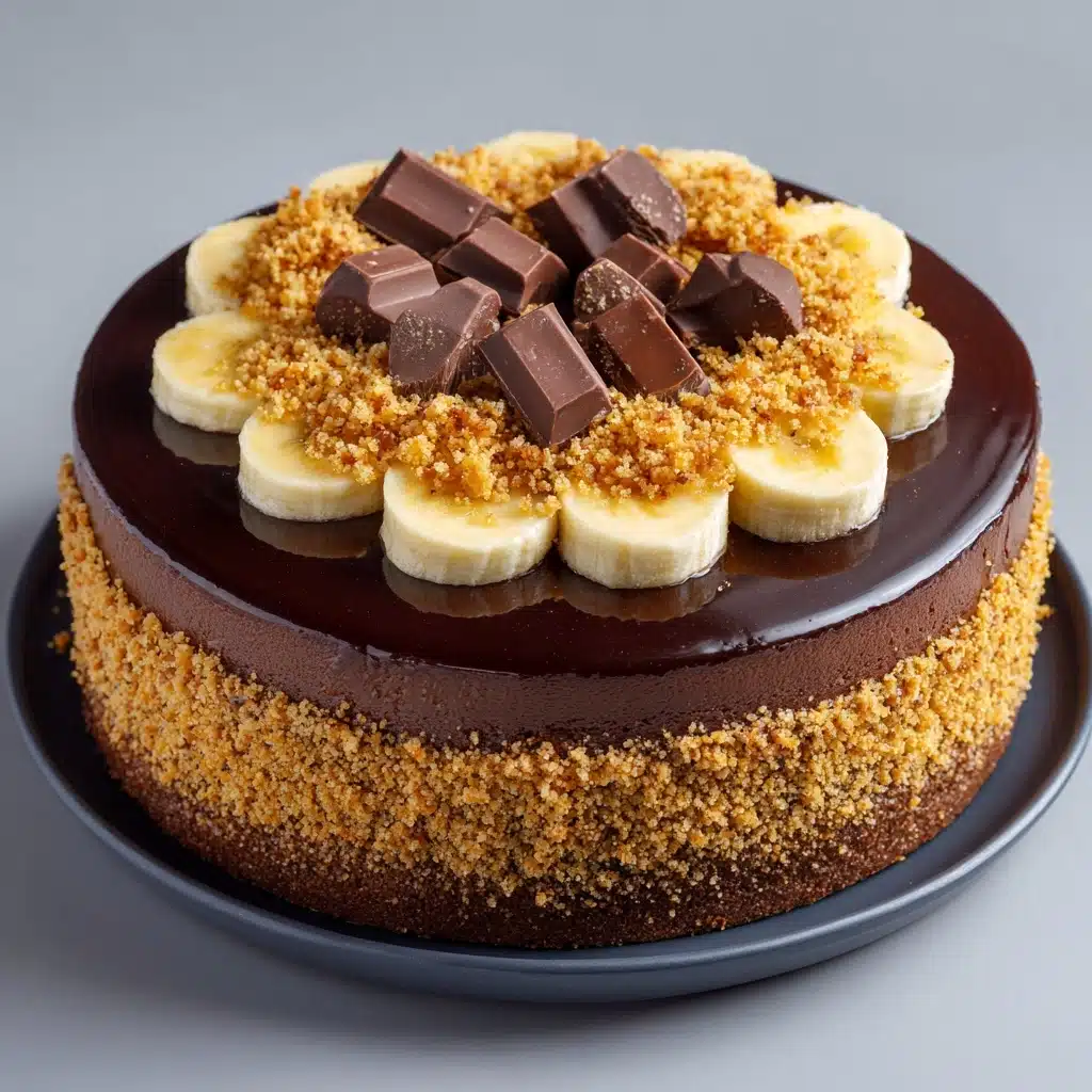 Banana and Chocolate Delight Cake Recipe