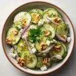 Cucumber Everything Bagel Salad Recipe
