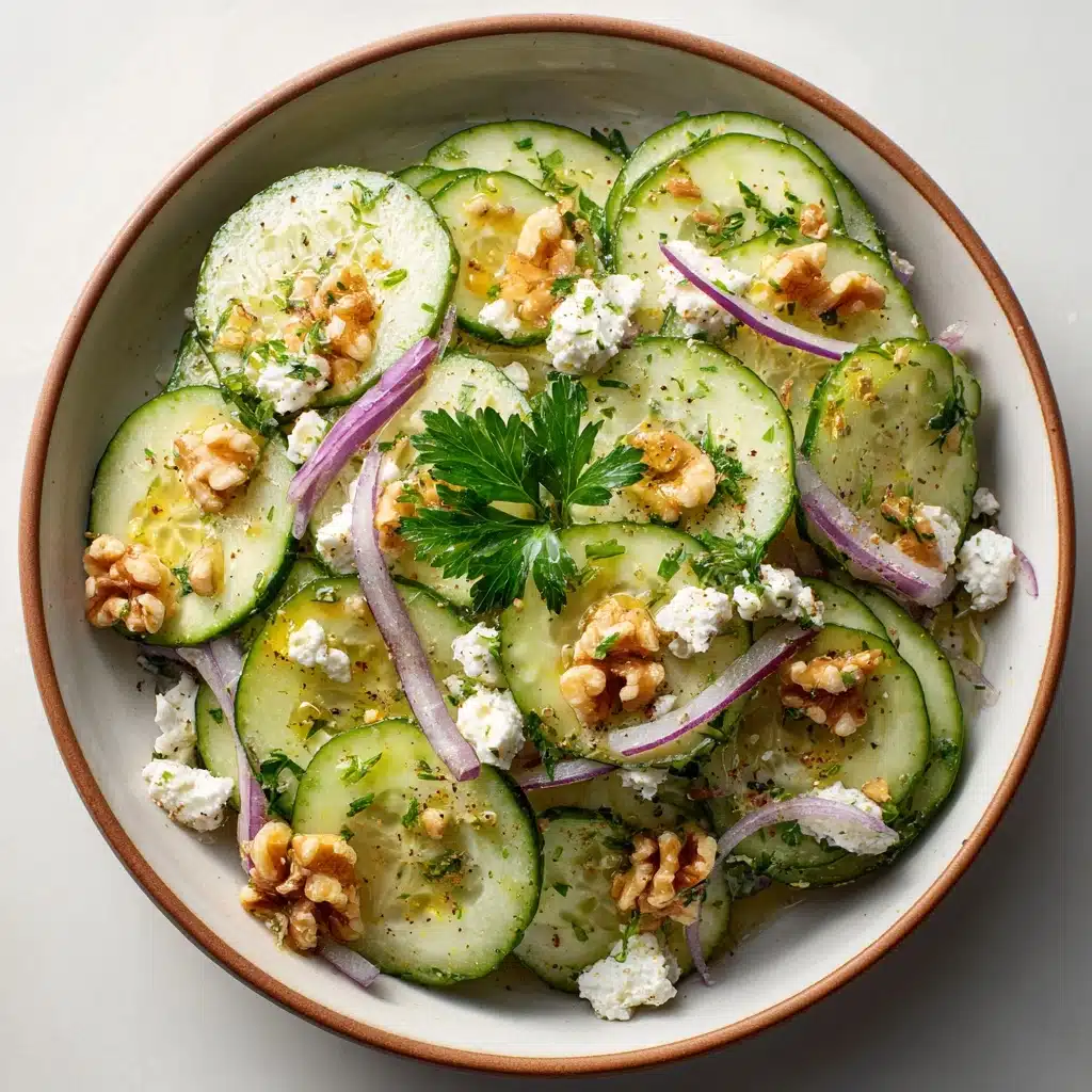 Cucumber Everything Bagel Salad Recipe - Recipe Image