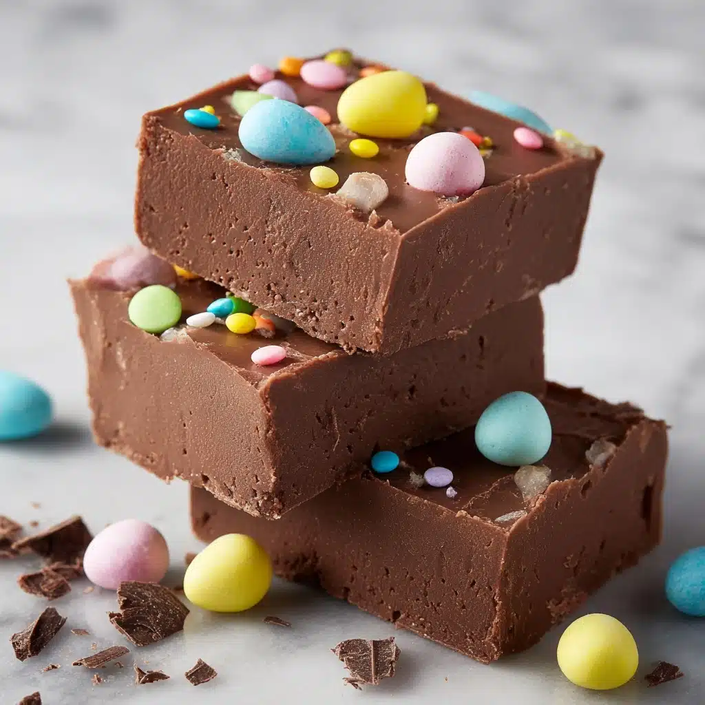 Easter Chocolate Fudge Recipe - Recipe Image