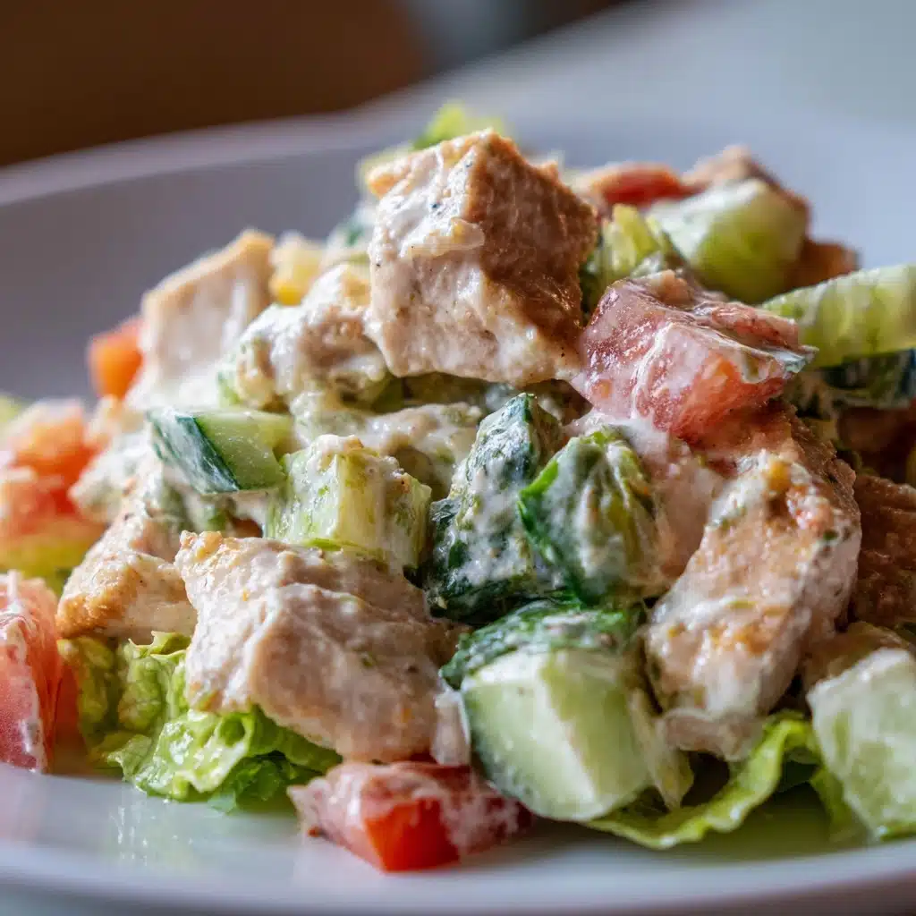 Cucumber Chicken Salad Recipe - Recipe Image