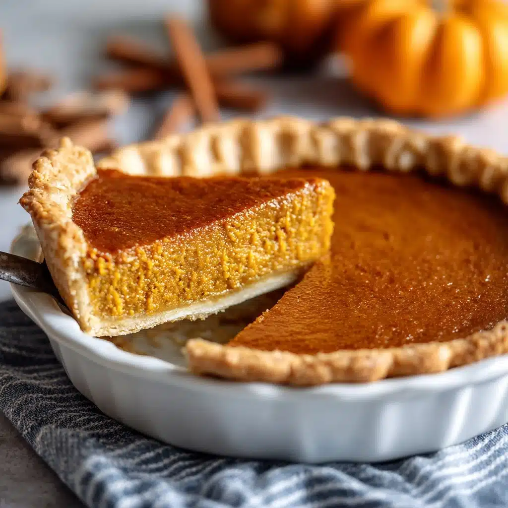 Crustless Pumpkin Pie Recipe - Recipe Image