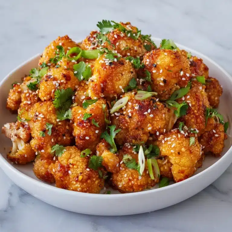 Crispy Gochujang Cauliflower Wings Recipe