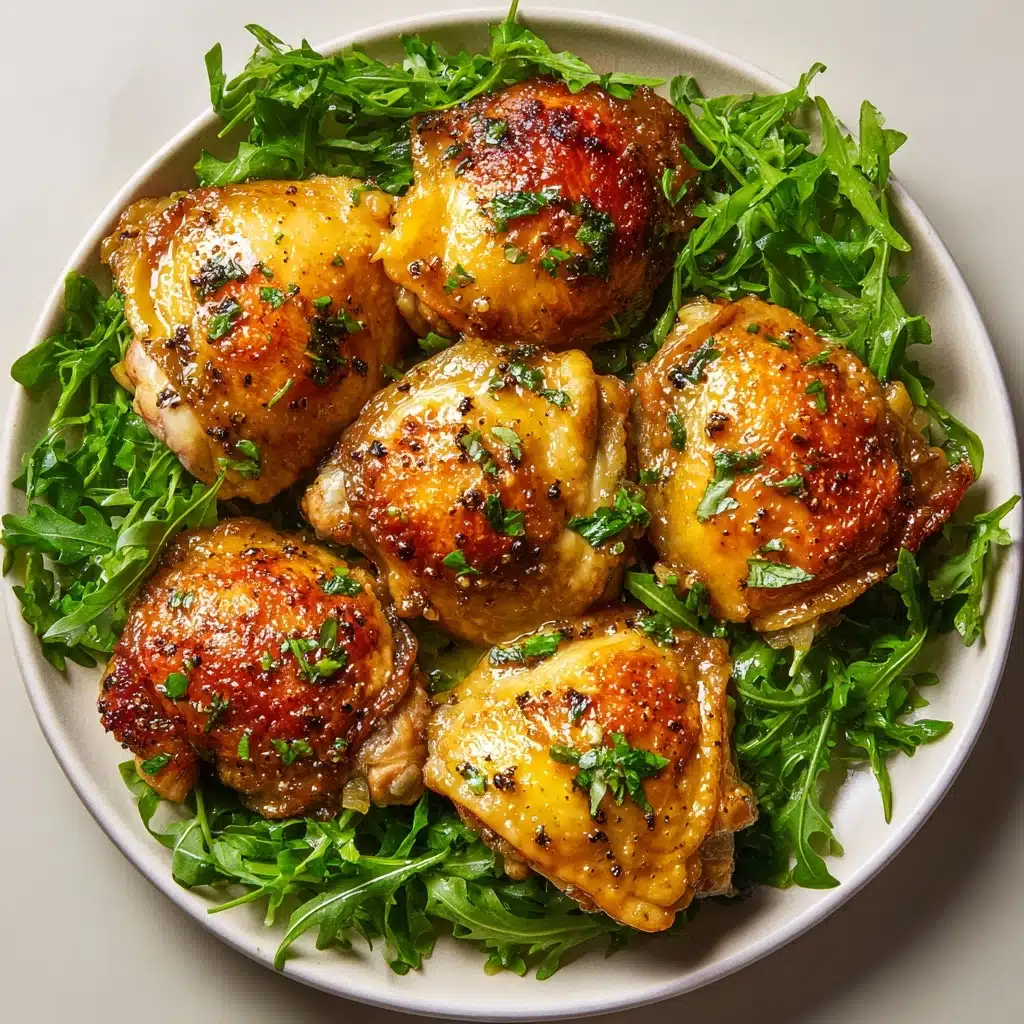 Oven Baked Chicken Thighs Recipe - Recipe Image