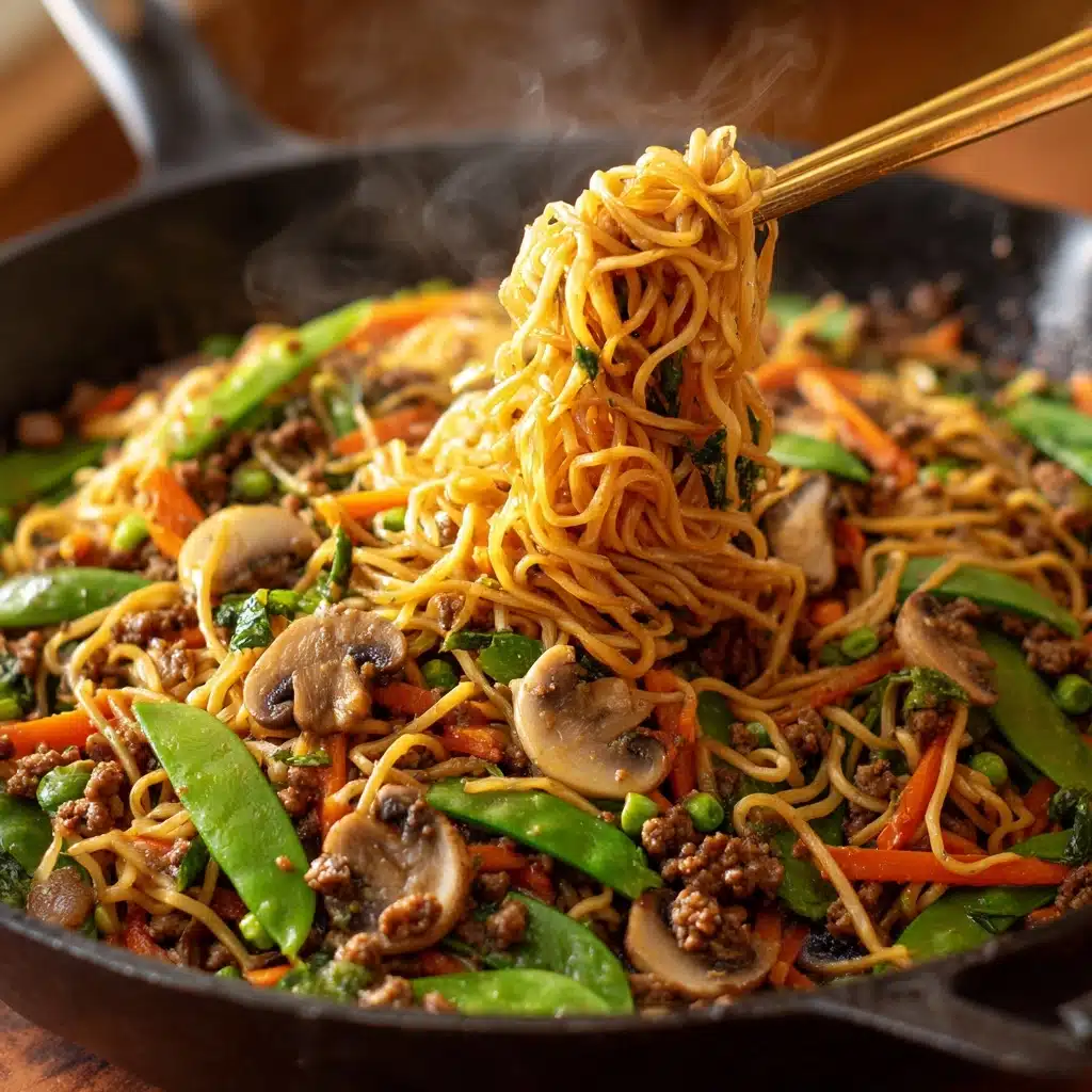 Ground Beef Lo Mein Recipe - Recipe Image