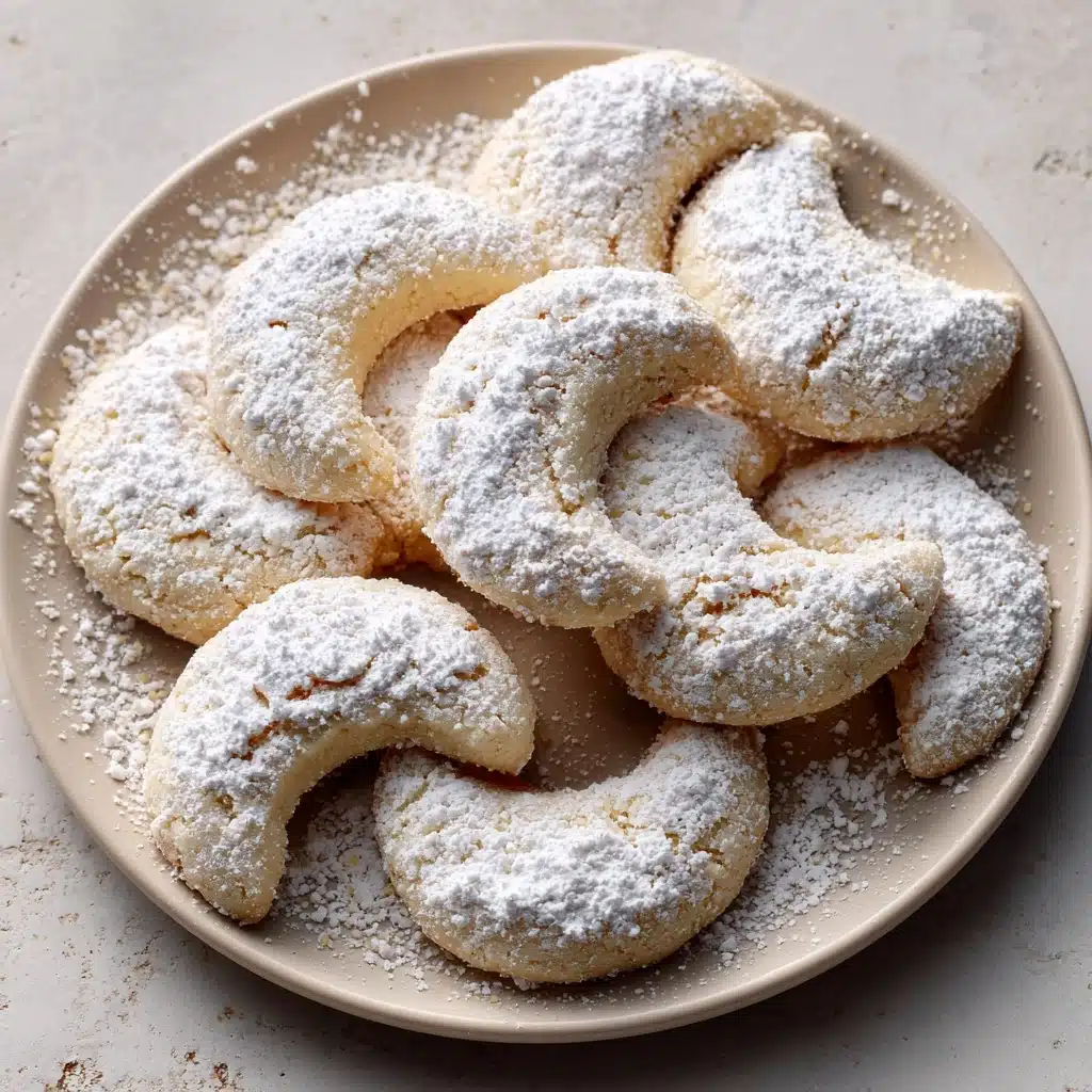 Almond Crescent Cookies Recipe - Recipe Image