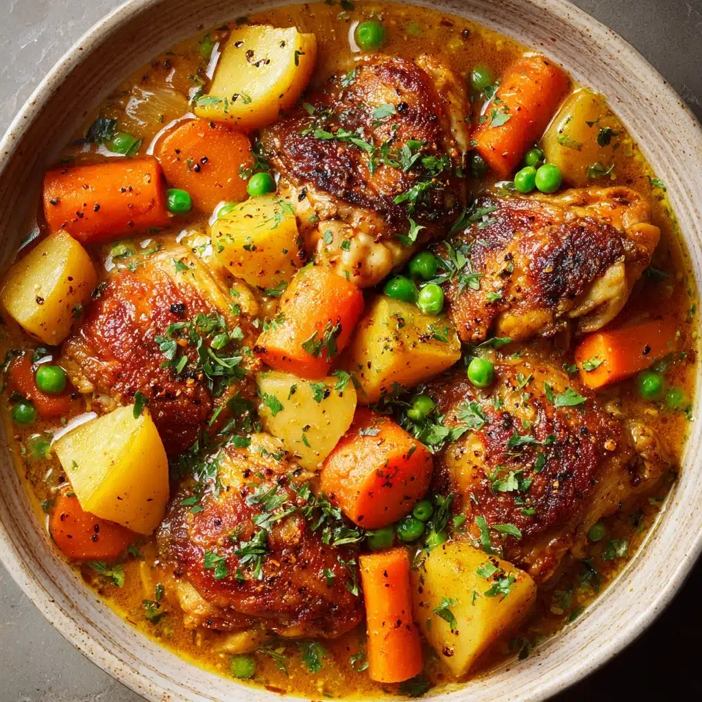 Slow Cooker Chicken Stew Recipe - Recipe Image