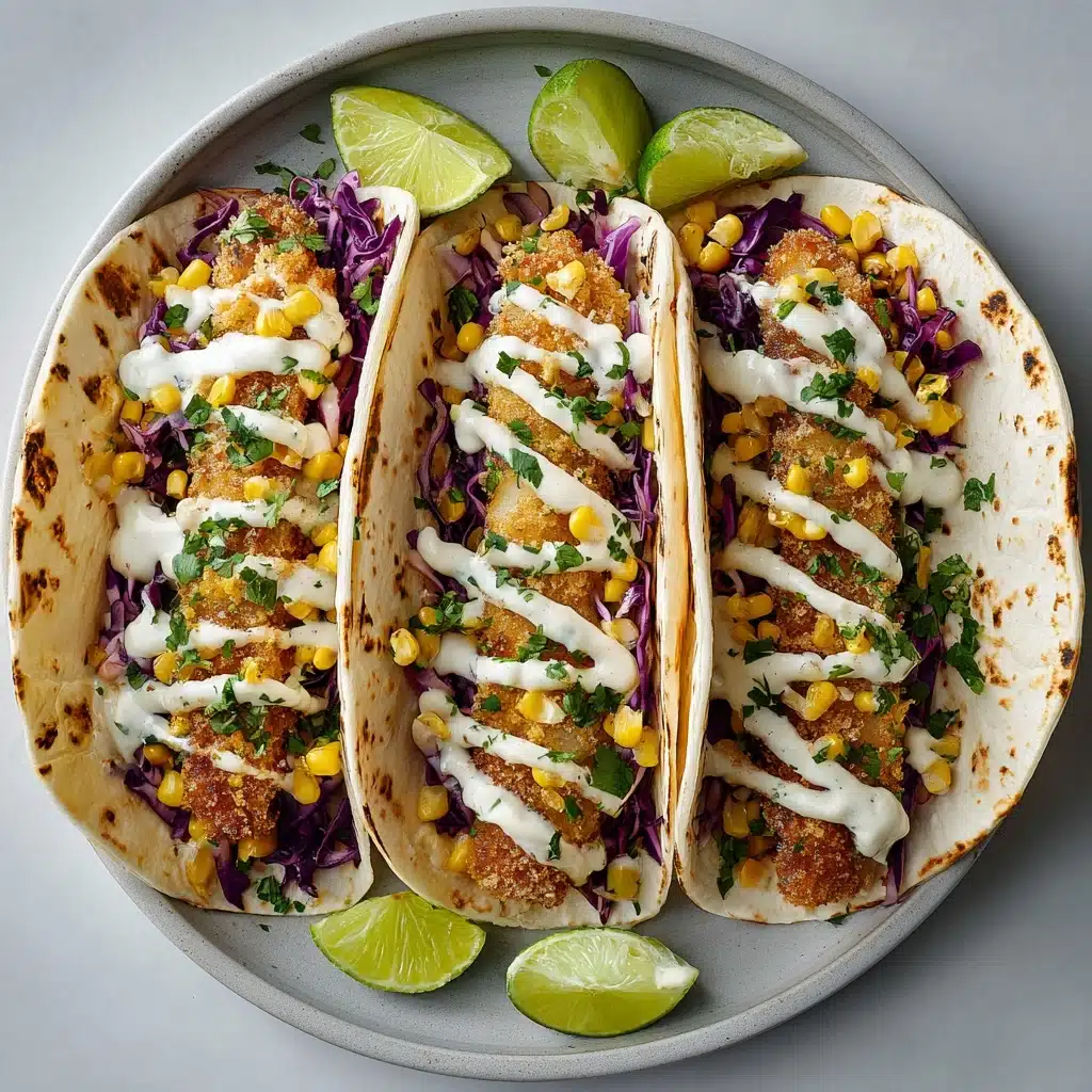 Crispy Fried Chicken Tacos Recipe - Recipe Image