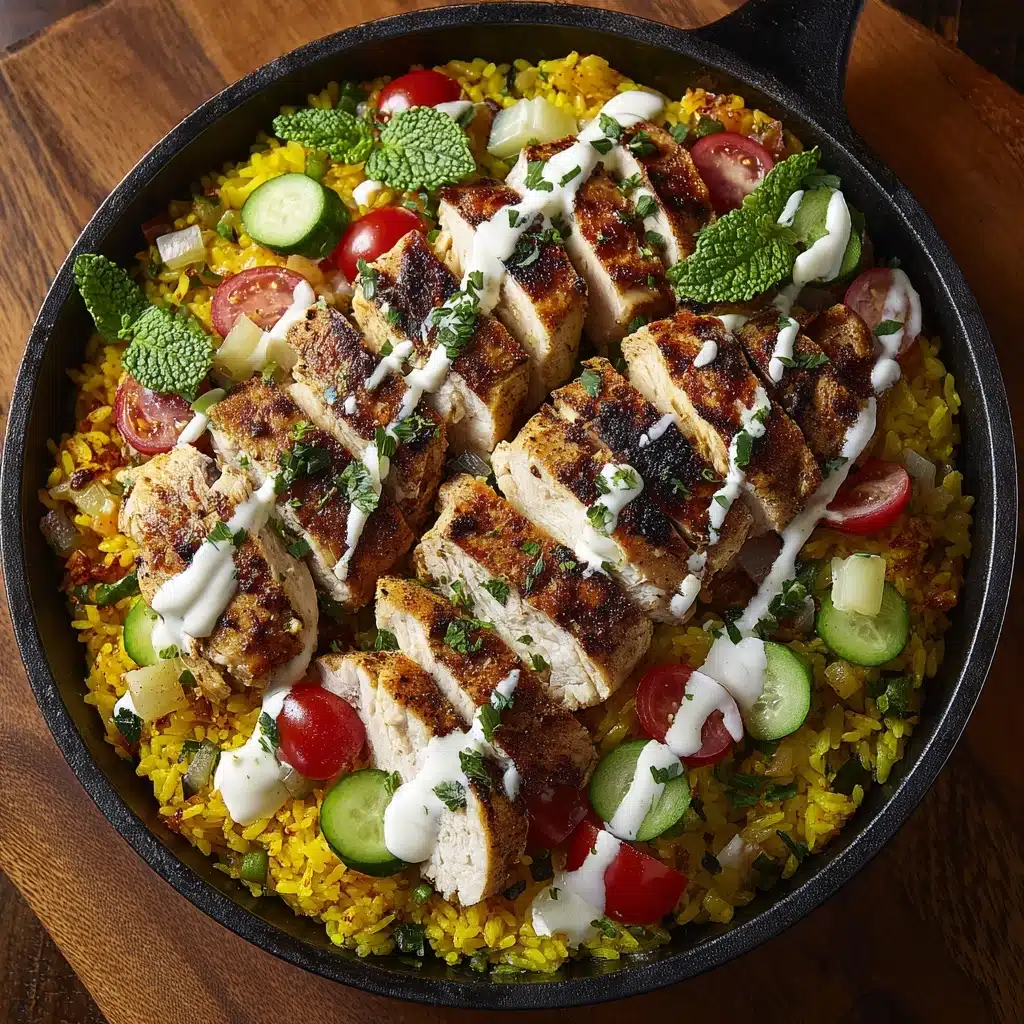 Lemon Herb Chicken Shawarma Casserole Recipe - Recipe Image