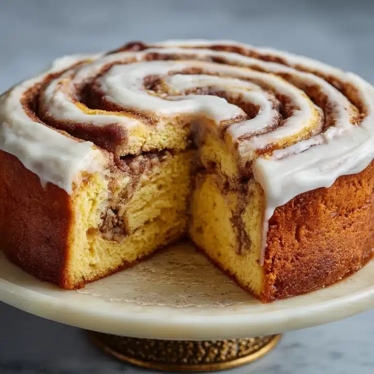 Cinnamon Roll Cake Recipe