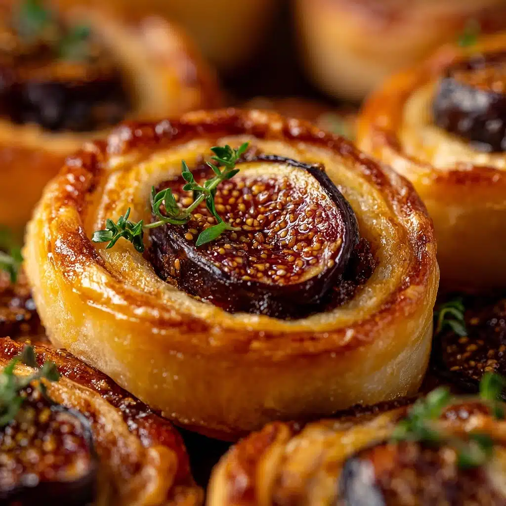 Fig and Goat Cheese Pinwheels Recipe