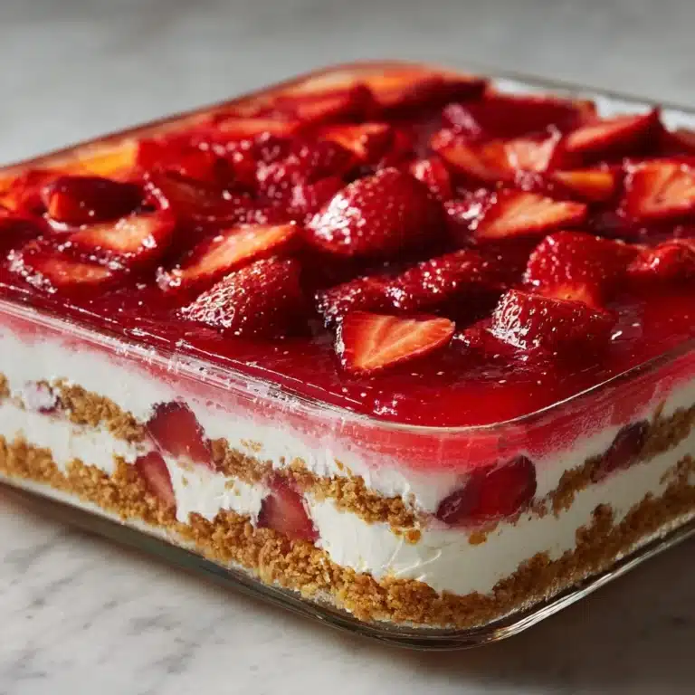 Strawberry Pretzel Salad Recipe