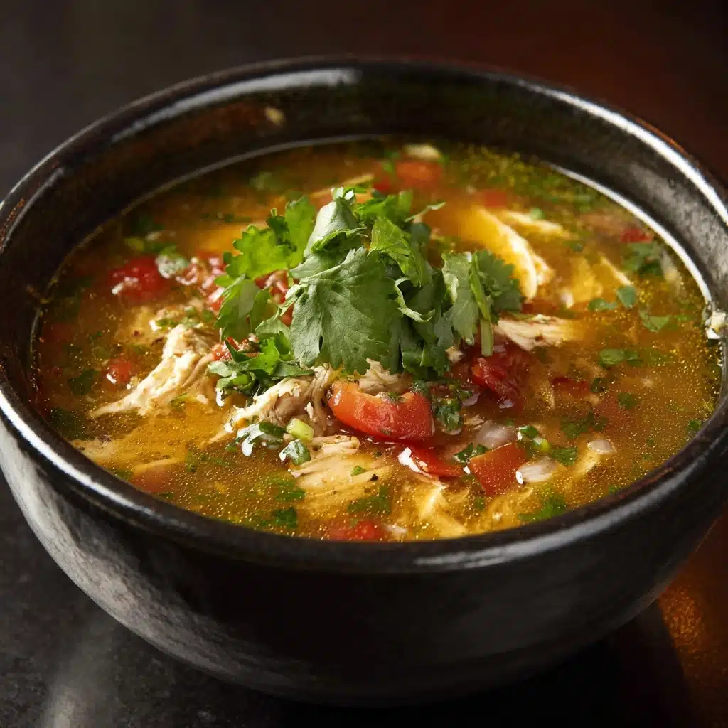 Green Chicken Enchilada Soup Recipe - Recipe Image
