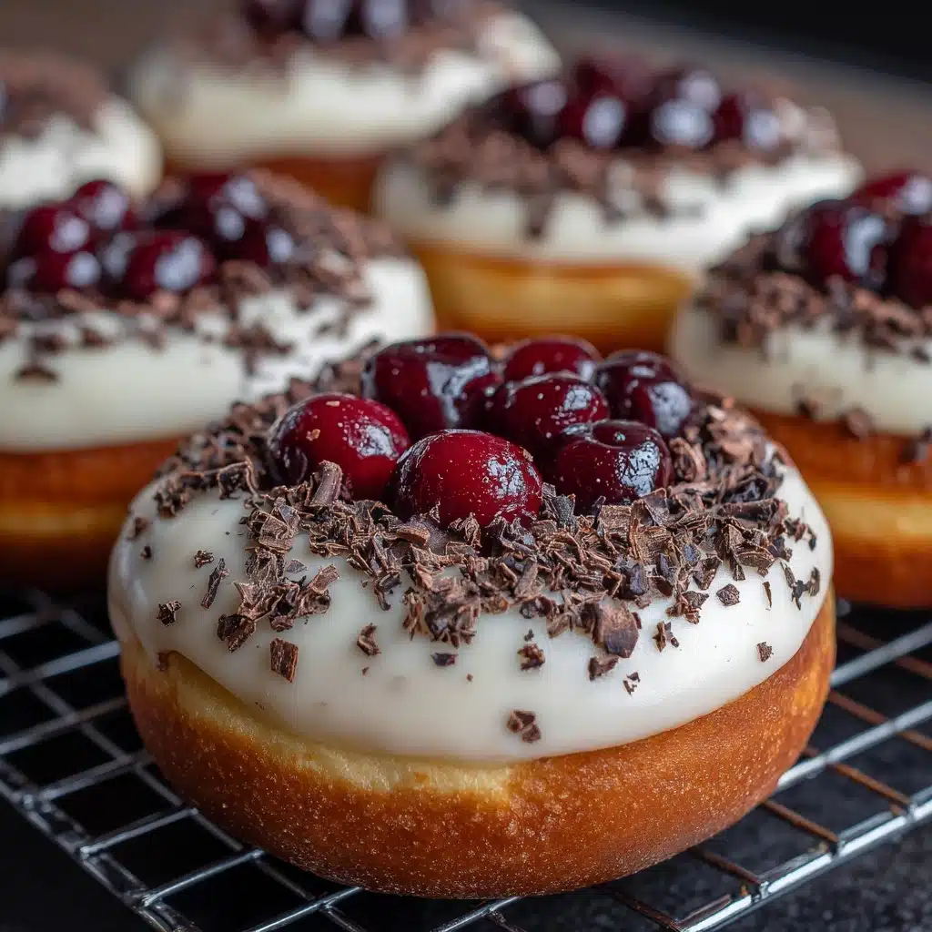 Black Forest Doughnuts Recipe - Recipe Image