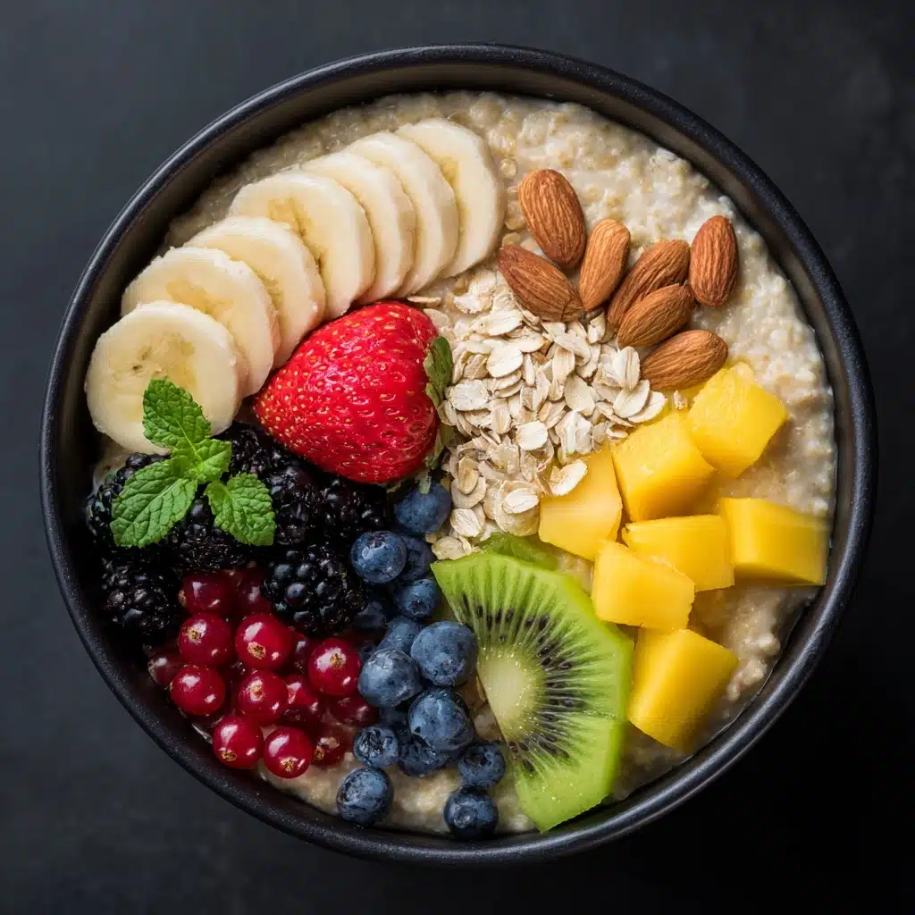 Oatmeal with Fruits and Nuts Recipe - Recipe Image