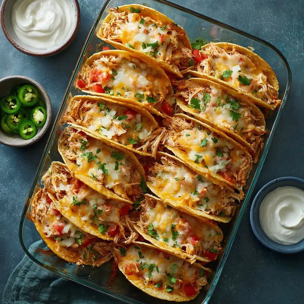 Baked Chicken Tacos Recipe - Recipe Image