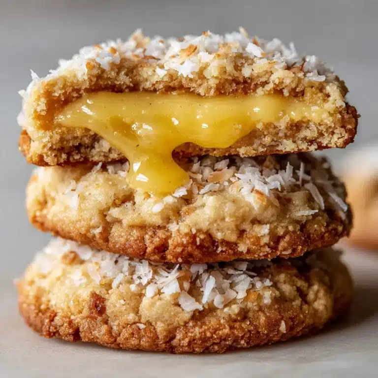 Coconut Lemon Curd Cookies Recipe