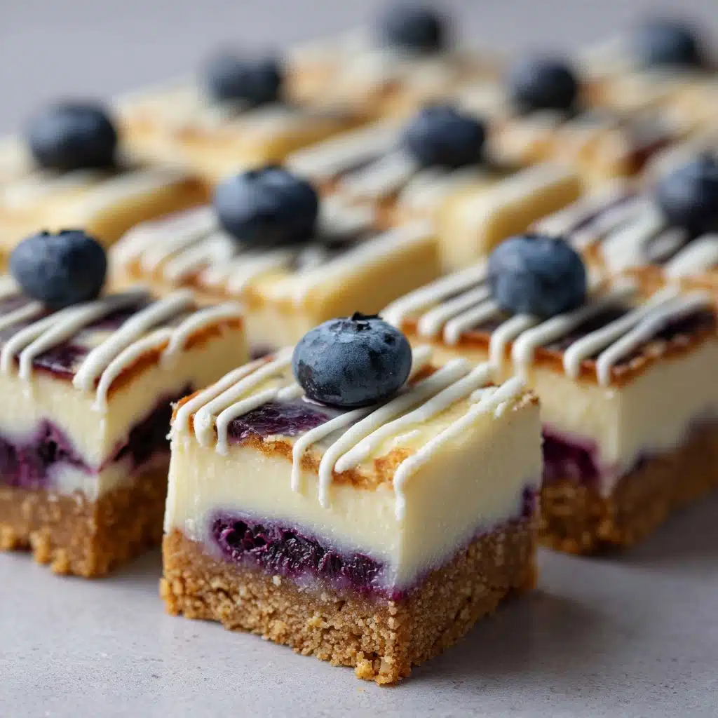 Lemon Blueberry Shortbread Bars Recipe - Recipe Image