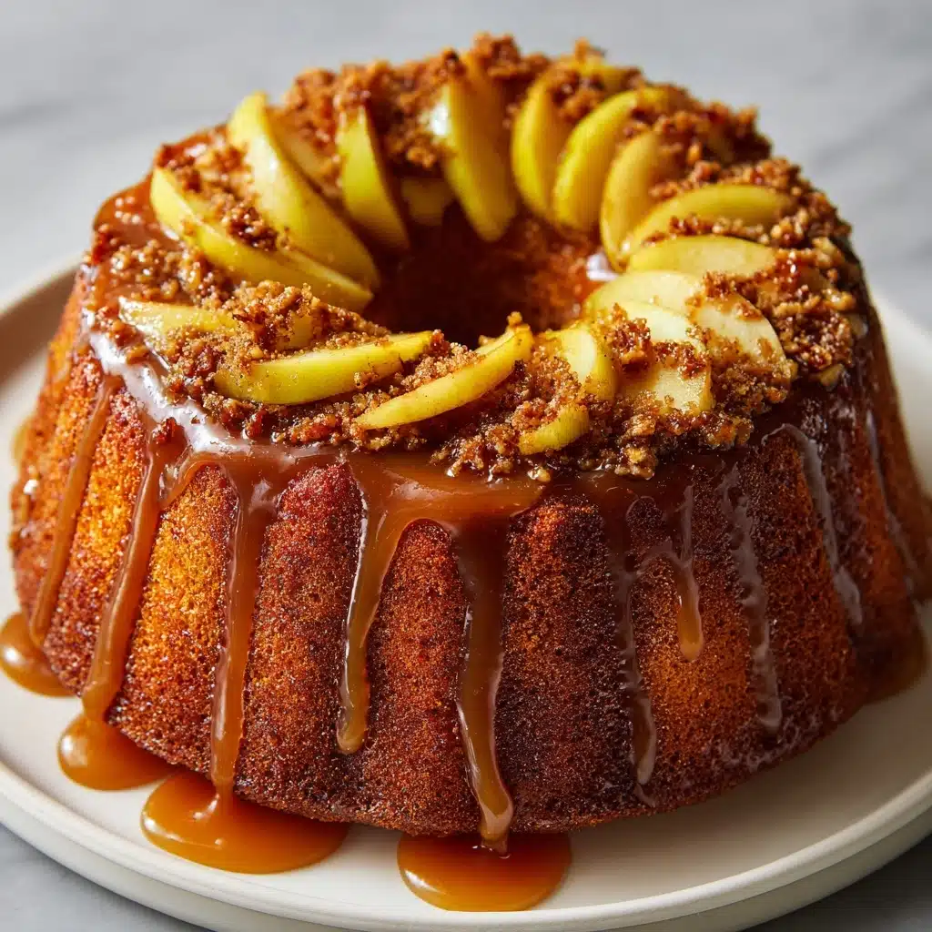 Caramelized Peach and Brown Sugar Pound Cake Recipe - Recipe Image