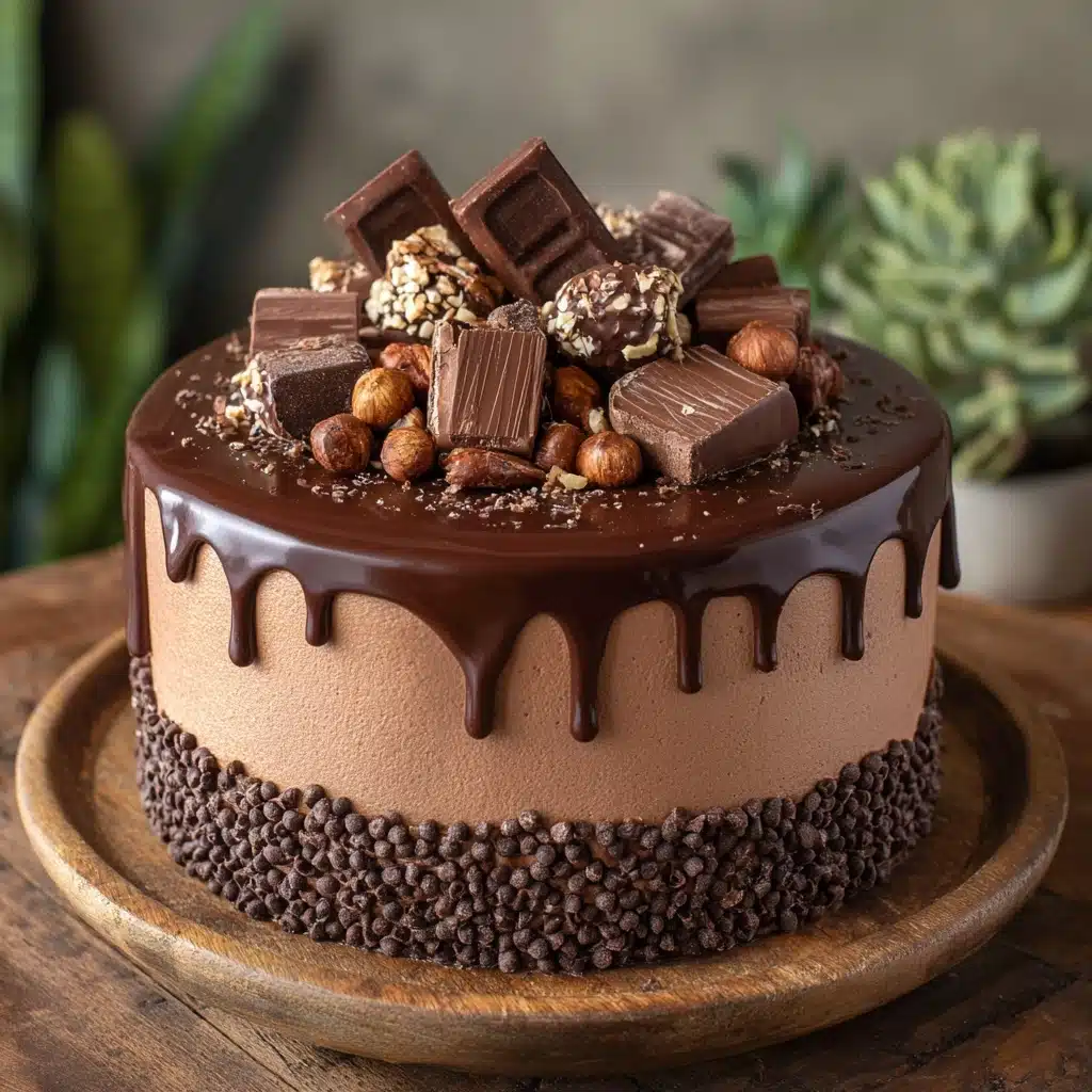 Epic Chocolate Overload Explosion Cake Recipe - Recipe Image