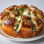 Spinach Artichoke Dip Pull-Apart Bread Recipe