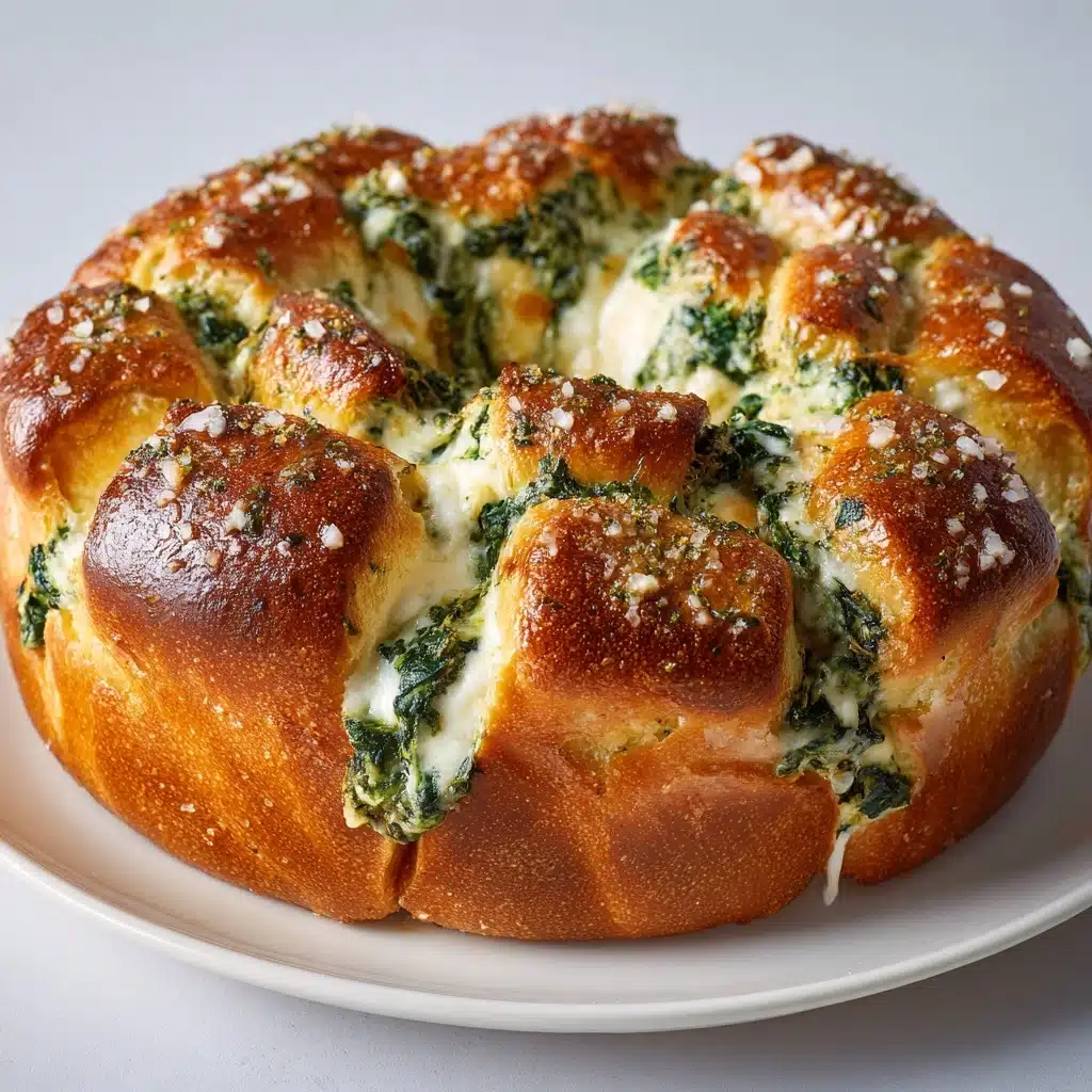 Spinach Artichoke Dip Pull-Apart Bread Recipe