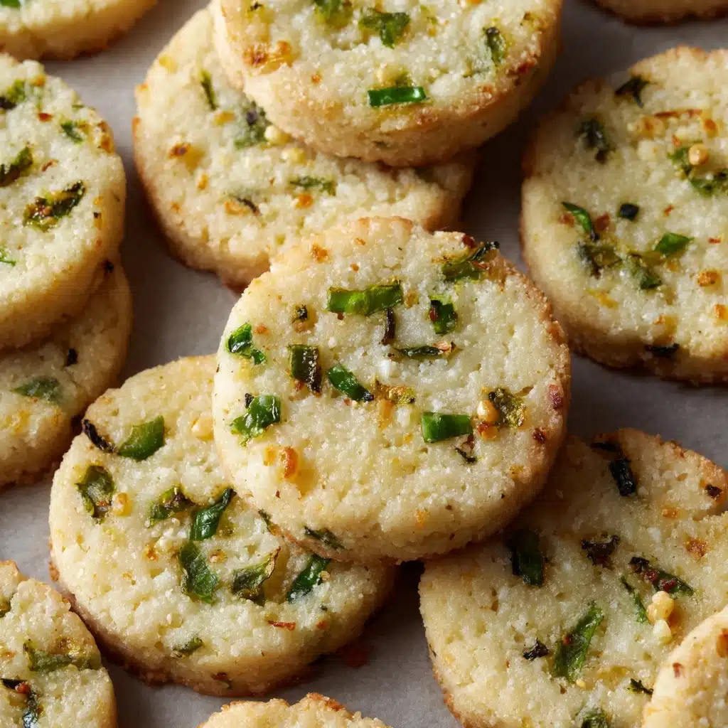 Cheesy Jalapeño Shortbread Recipe - Recipe Image