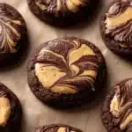 Peanut Butter Brownie Swirl Cookies Recipe