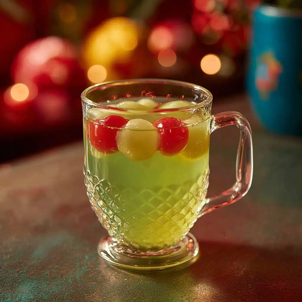 Festive Lime Sherbet Punch Recipe - Recipe Image