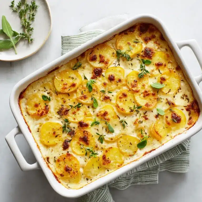Cheesy Scalloped Potatoes Recipe