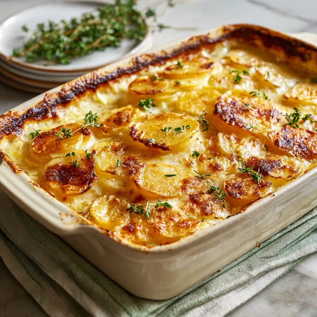 Cheesy Scalloped Potatoes Recipe - Recipe Image