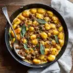 Creamy Butternut Squash Gnocchi with Sausage Recipe