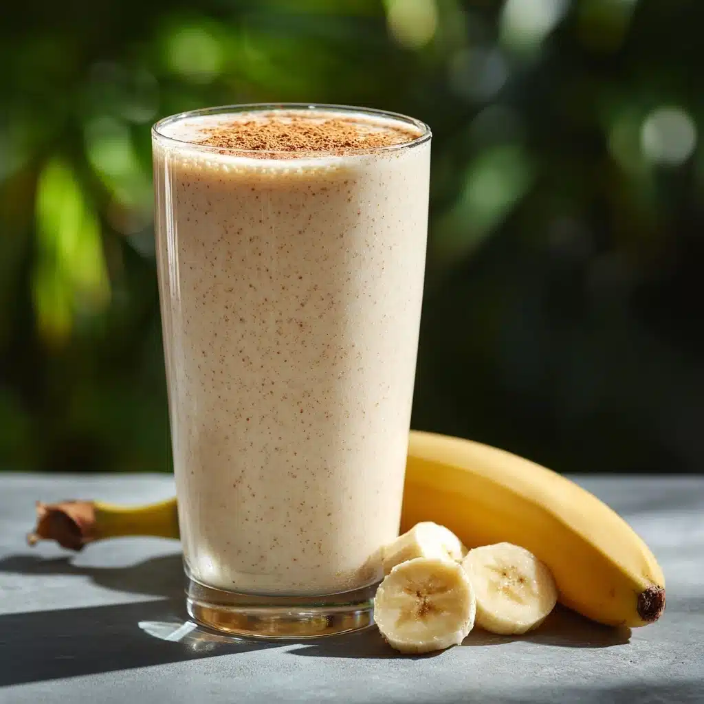 Banana & Almond Butter Smoothie Recipe - Recipe Image