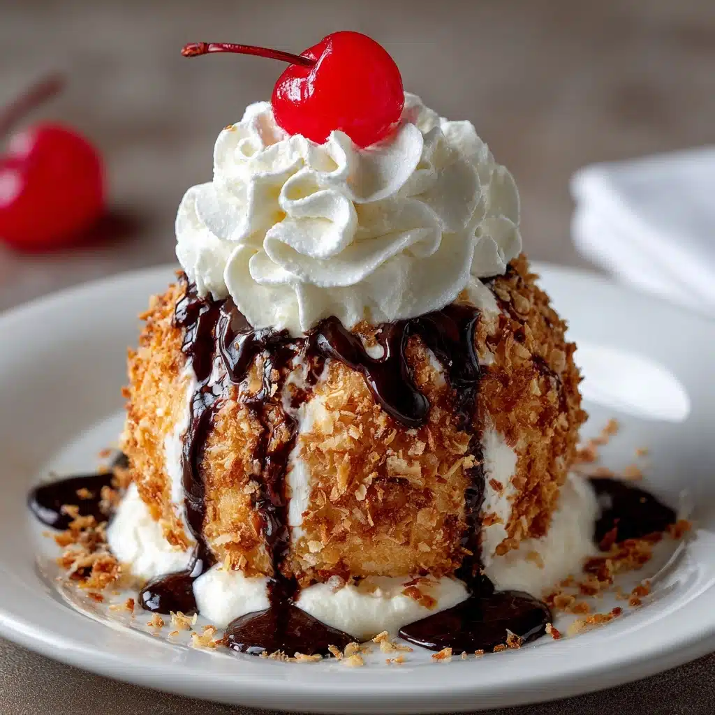 Homemade Fried Ice Cream Recipe - Recipe Image