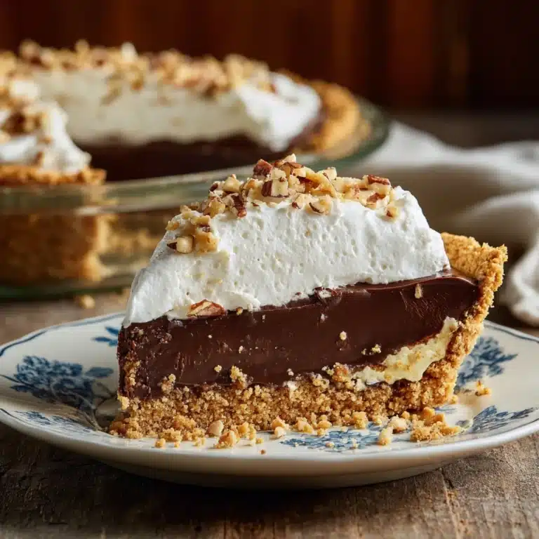 Chocolate Icebox Pie Recipe