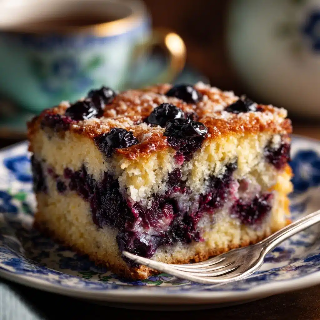 Buttermilk Blueberry Breakfast Cake Recipe - Recipe Image