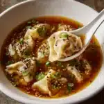 Instant Pot Spicy Dumpling Soup Recipe