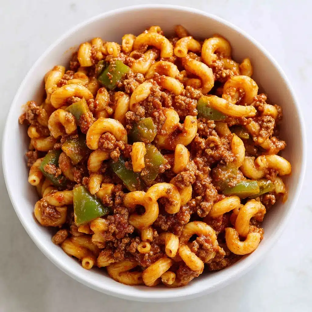 One-Pot Macaroni and Beef Recipe - Recipe Image