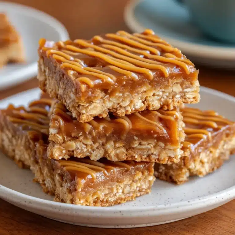 Peanut Butter Oatmeal Bars Recipe