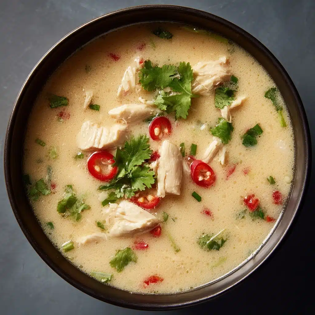 Easy Thai Curry Chicken Soup Recipe