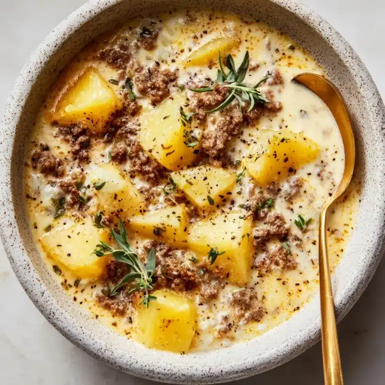 Creamy Italian Sausage Soup Recipe