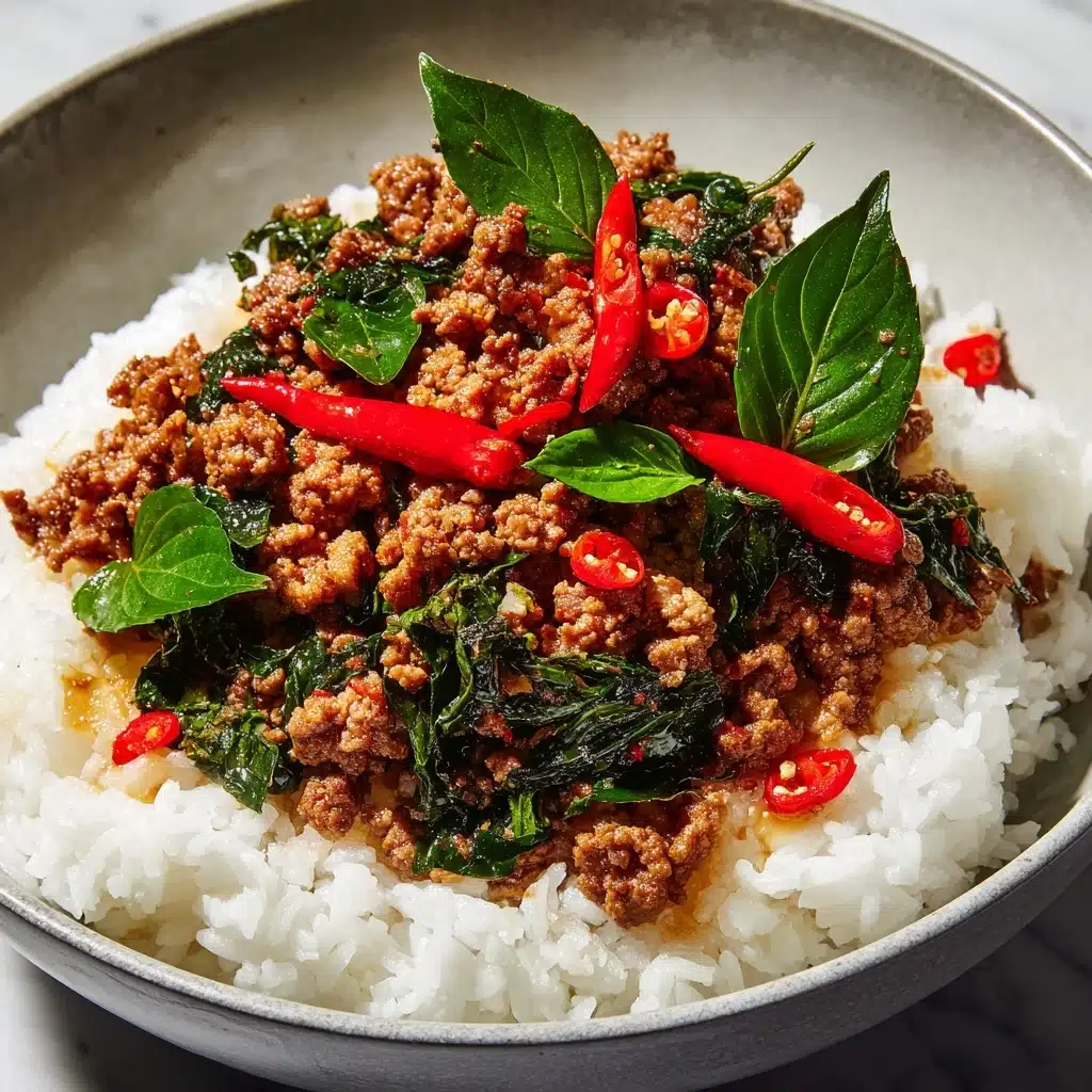 Thai Basil Chicken Recipe - Recipe Image