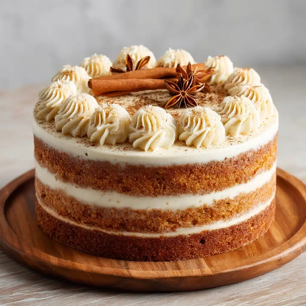 Spiced Brown Sugar Chai Layer Cake Recipe - Recipe Image