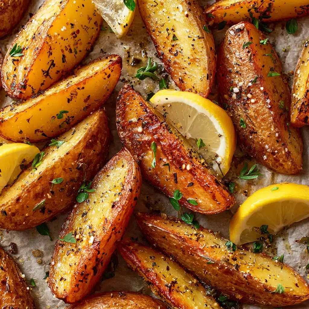 Greek Lemon Potatoes Recipe - Recipe Image