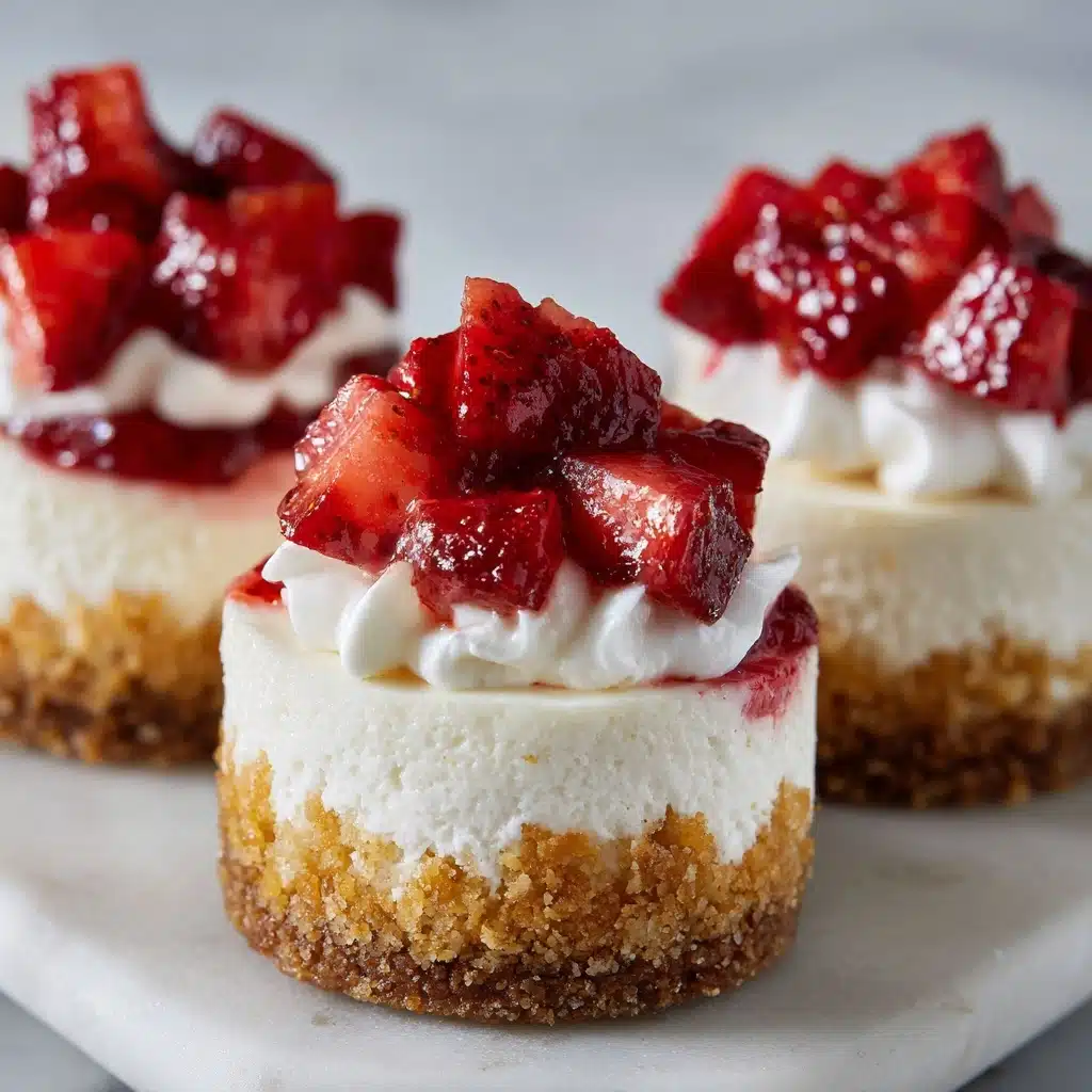 Miniature Baked Cheesecakes Recipe - Recipe Image