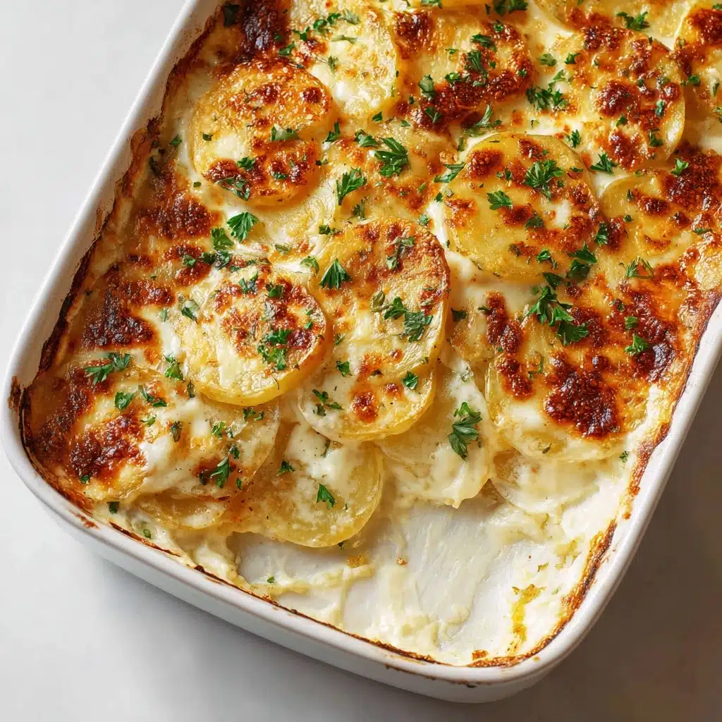 Cheesy Scalloped Potatoes Recipe